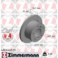 Zimmermann Brake Disc - Standard/Coated, 400.6469.20 400.6469.20